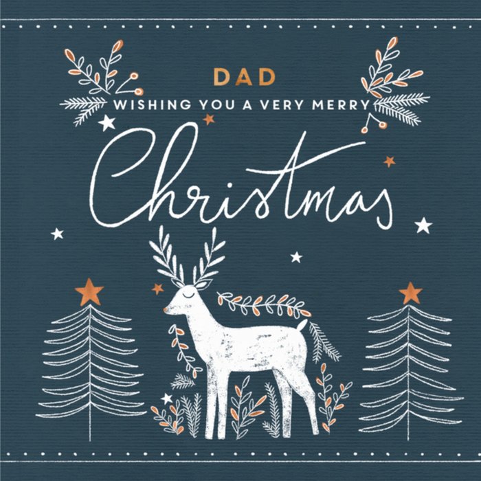 Greetz | Kerstkaart | very merry christmas dad