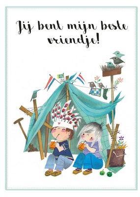 Fiep Westendorp | Vriendschapskaart | tent