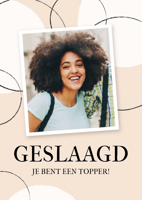 Greetz Geslaagd Kaart Fotokaart Greetz