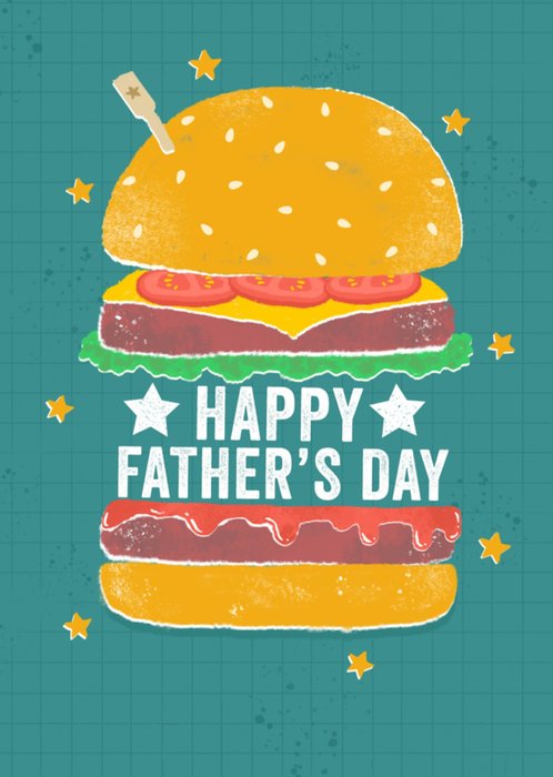 Greetz | Vaderdagkaart | burger | fastfood