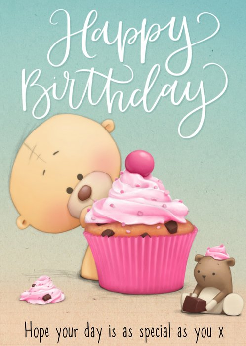 Uddle | Verjaardagskaart | cupcake