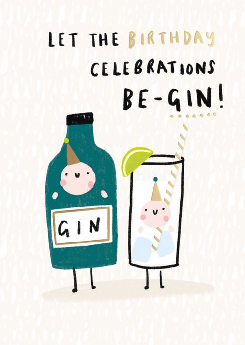 HotchPotch | Verjaardagskaart | gin