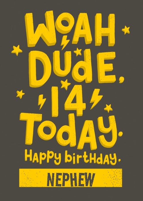 Greetz | Verjaardagskaart | Woah dude