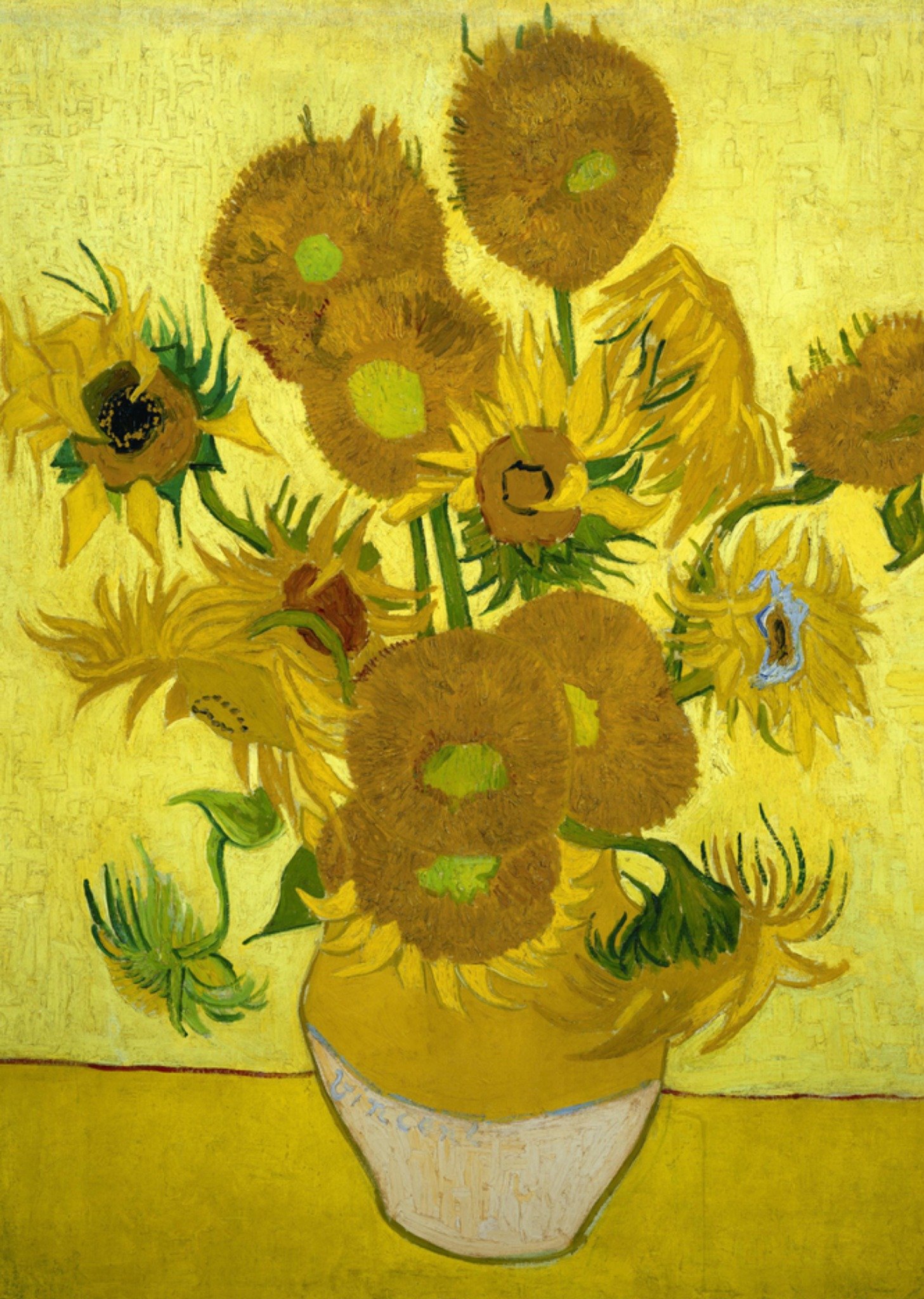 Kunstkaart Zonnebloemen - Vincent Van Gogh