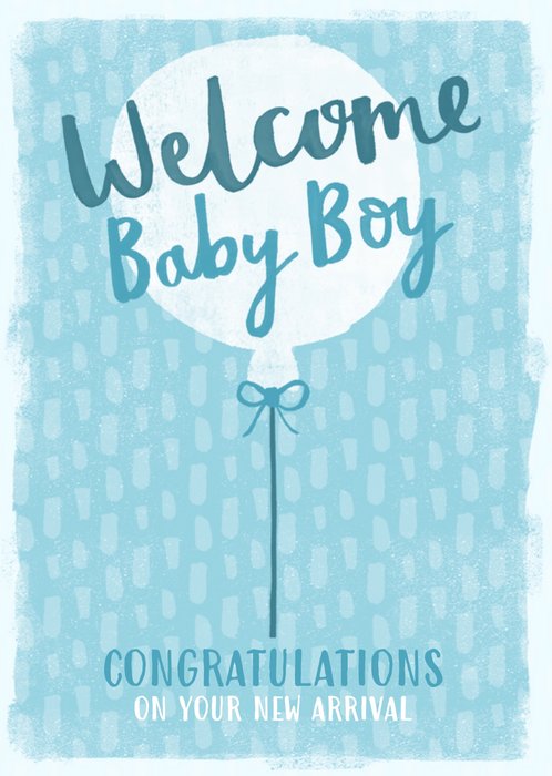 Greetz | Geboortekaart | welcome baby boy
