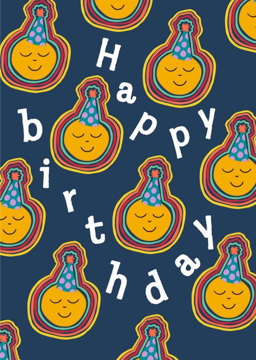 Greetz | Verjaardagskaart | Kleurrijk patroon | Jongen