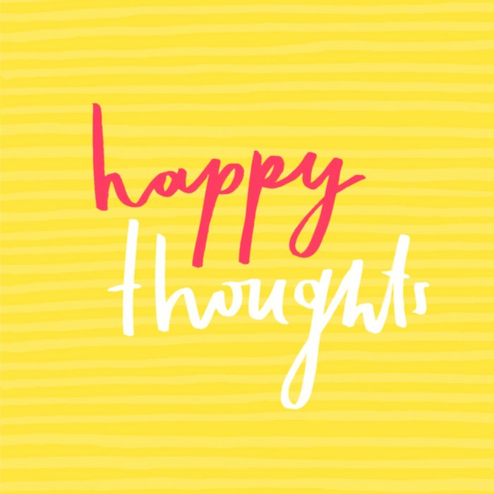Greetz | Denken aan kaart | Happy thoughts