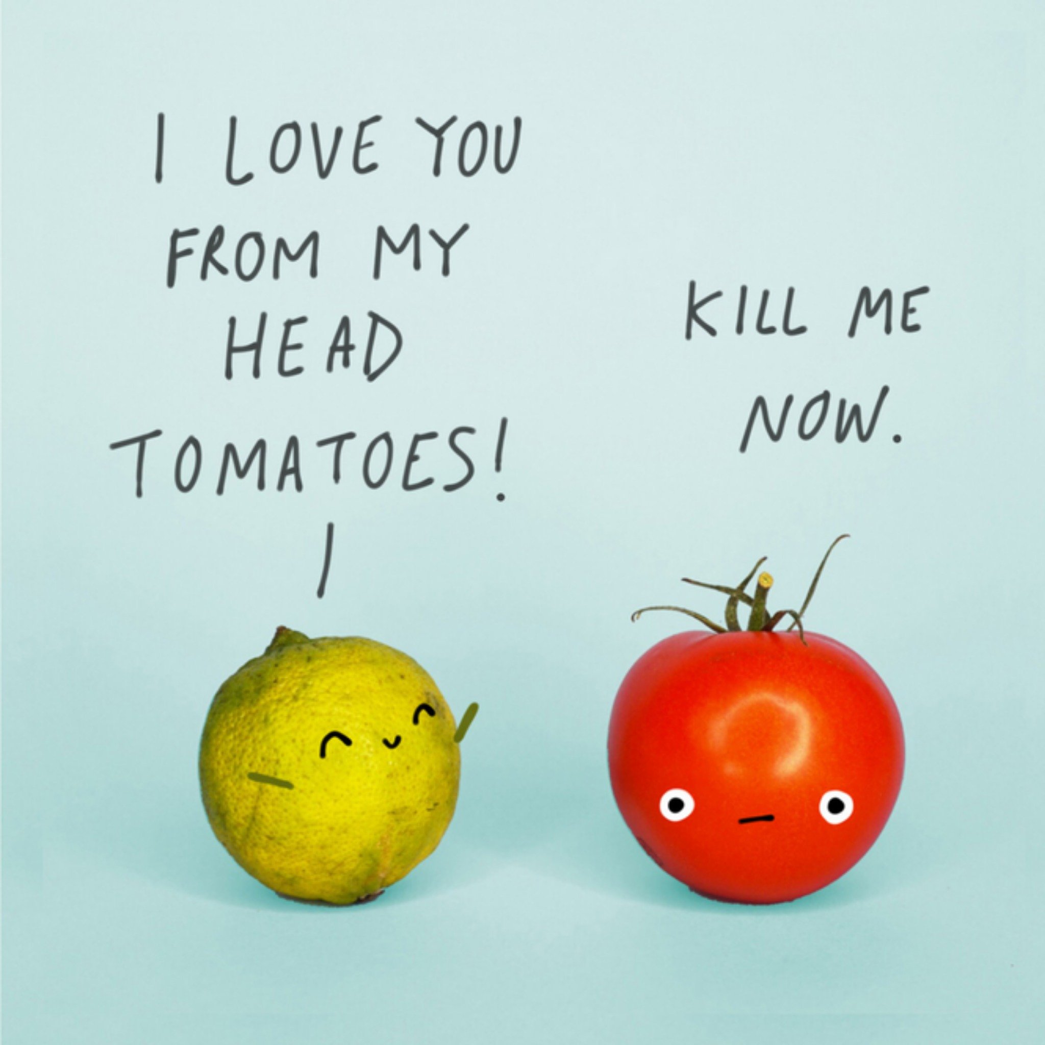 Jolly Awesome - Valentijnskaart - tomaat