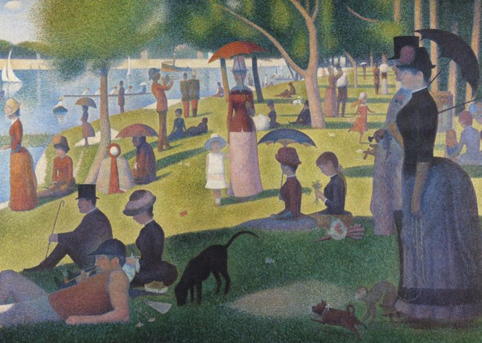 Georges Seurat. Een zondag bij La Grand