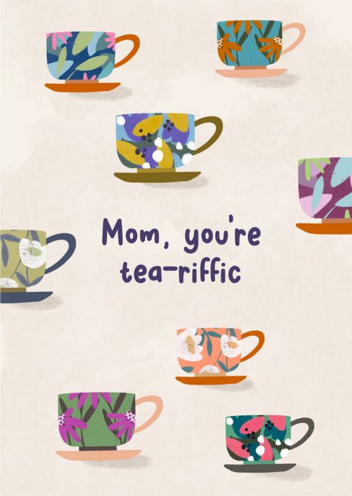 Greetz | Moederdagkaart | You're tea-riffic!