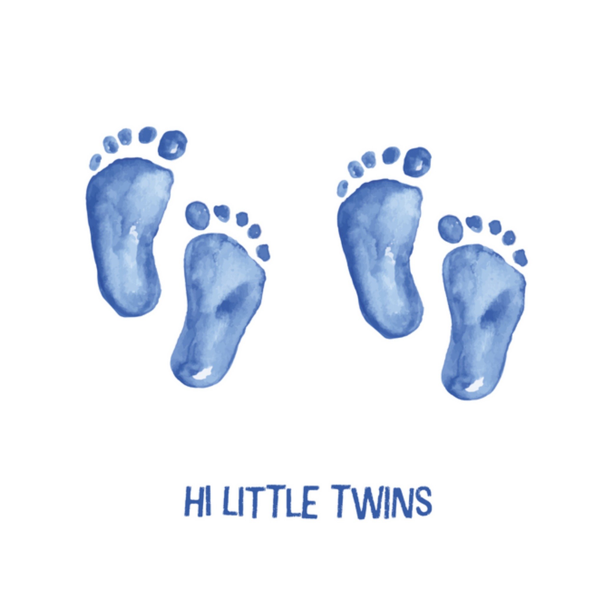Geboortekaart - Tweelingen