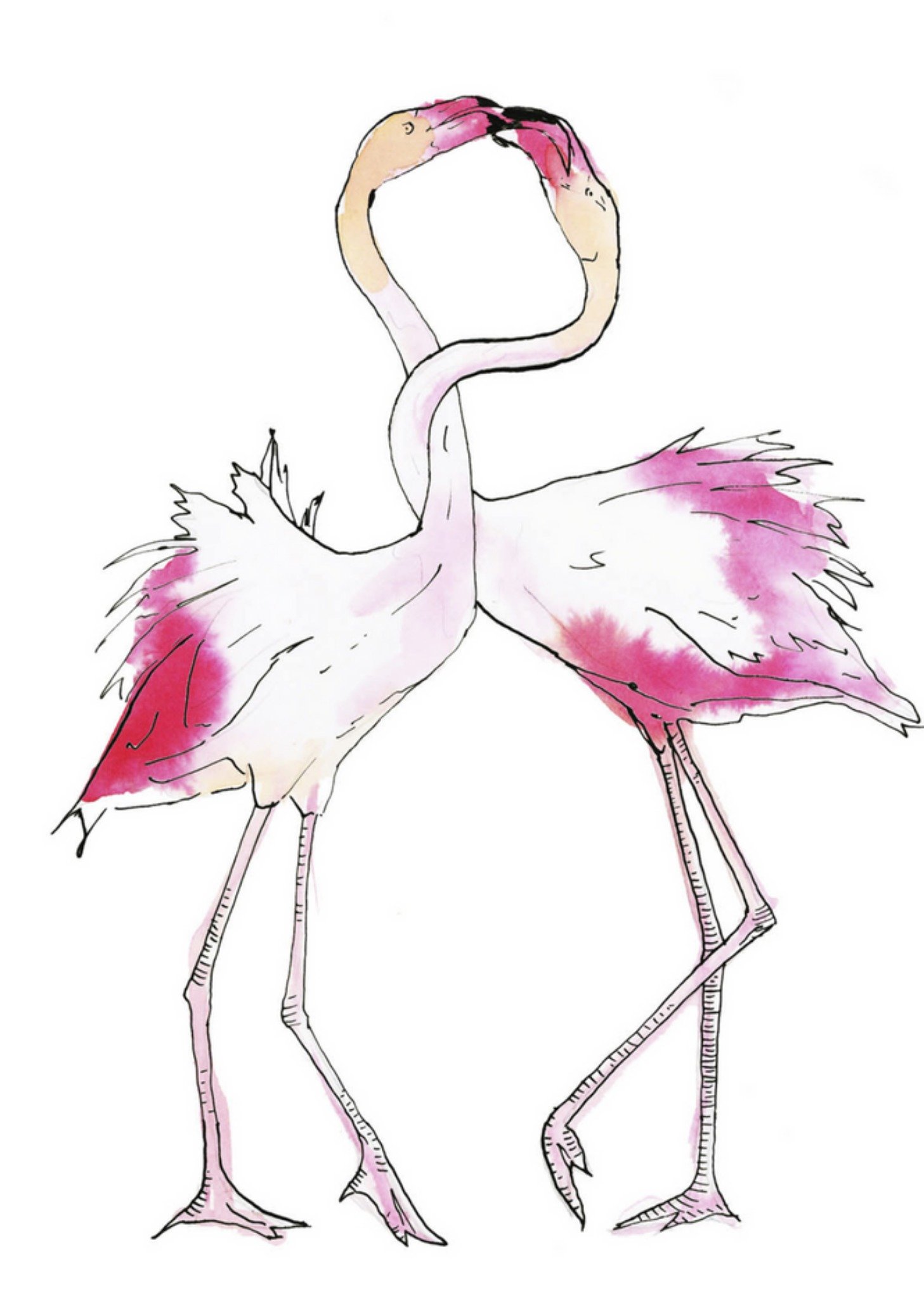 Liefde - Marie Bodié - Illustratie - Flamingo