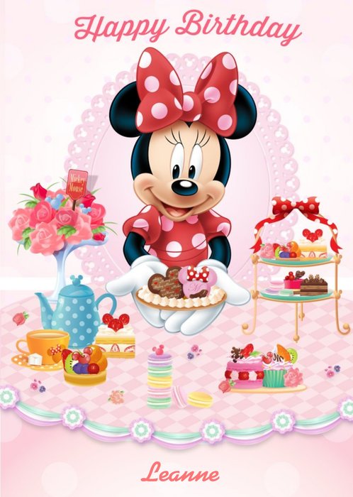 Disney | Verjaardagskaart | Minnie Mouse