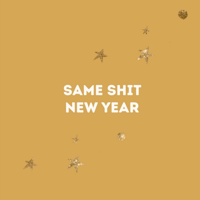 Greetz | Nieuwjaarskaart | Same shit, new year