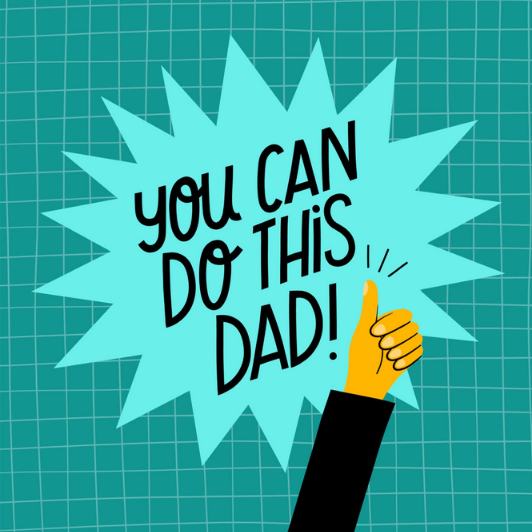 Succes kaart - You can do this Dad!