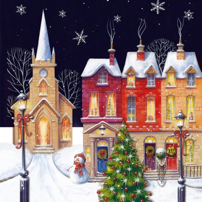 TMS | Kerstkaart | illustratie