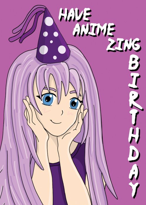 Cupsie's | Verjaardagskaart | Anime