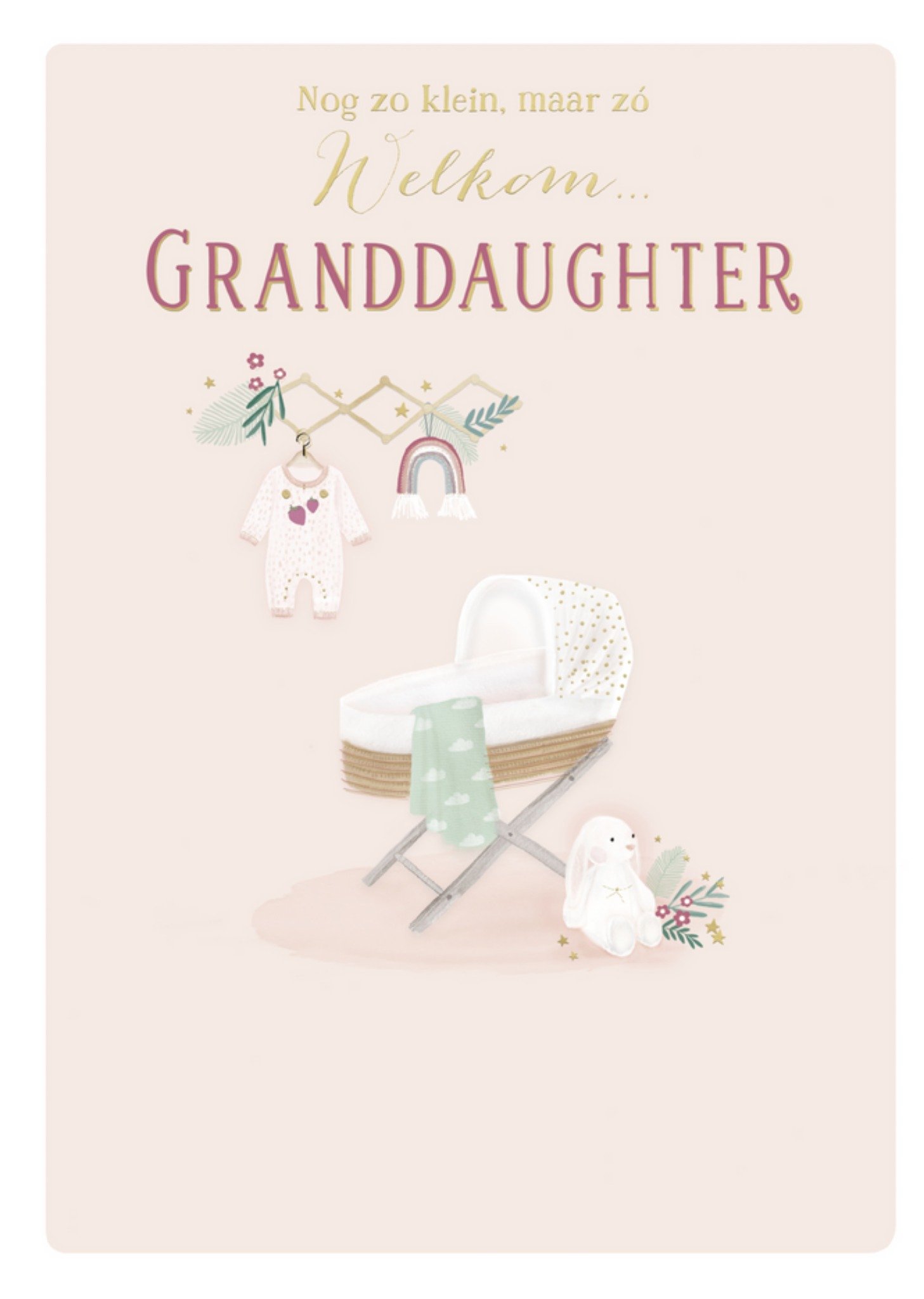 UK Greetings - Geboortekaart - kleindochter