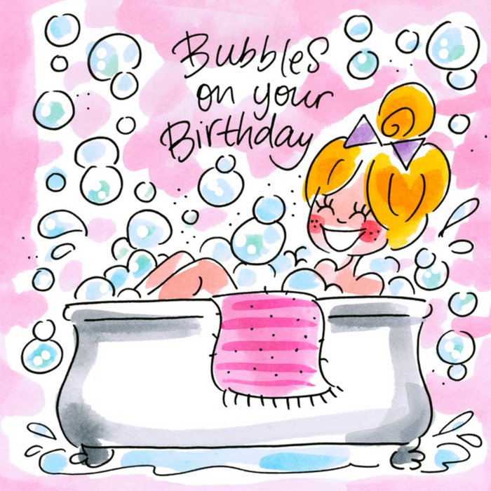 Verjaardagskaart | Blond Amsterdam | Illustratie