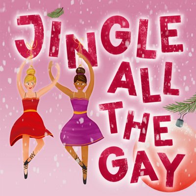 Greetz | Kerstkaart | jingle all the gay