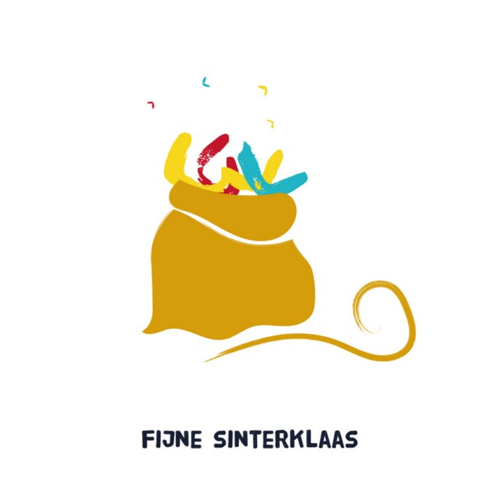 Kitchen of Smiles | Sinterklaaskaart | zak