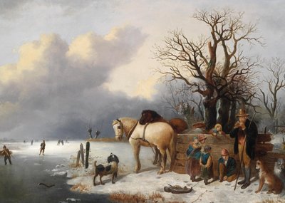 Klaas de Jong | Kunstkaart | Winter