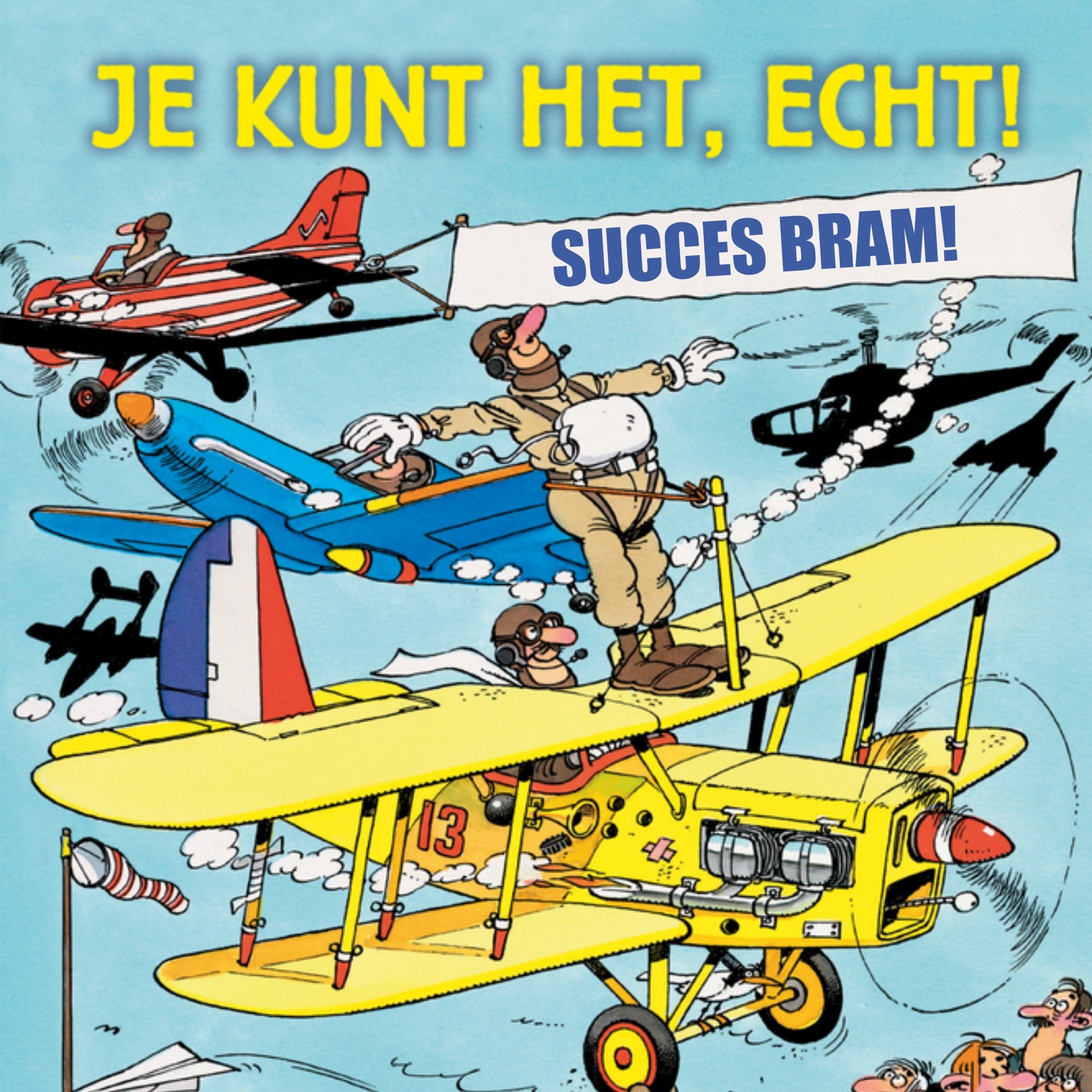 Jan van Haasteren - Succeskaart - Zoon - Je kunt het, echt!