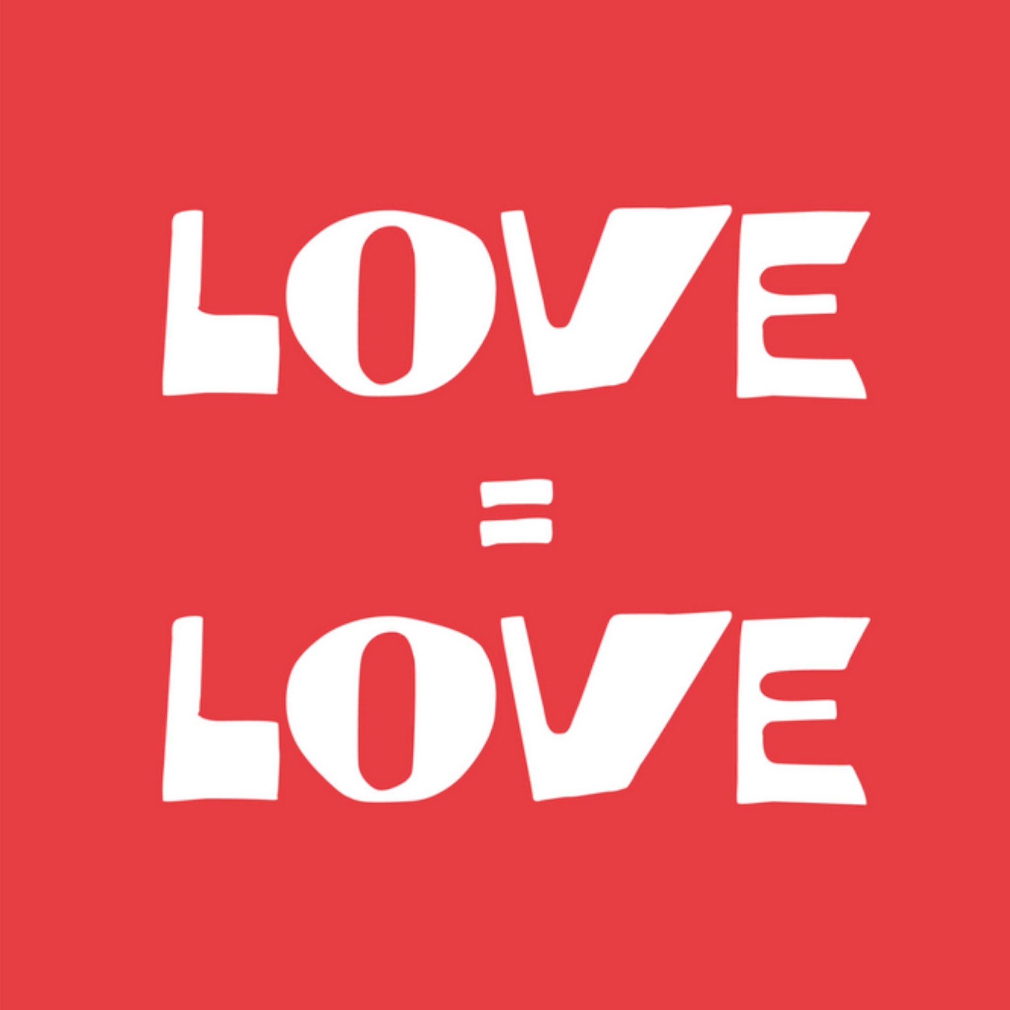 Pride kaart - love = love