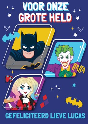 Warner Bros | Verjaardagskaart | Batman | Met naam