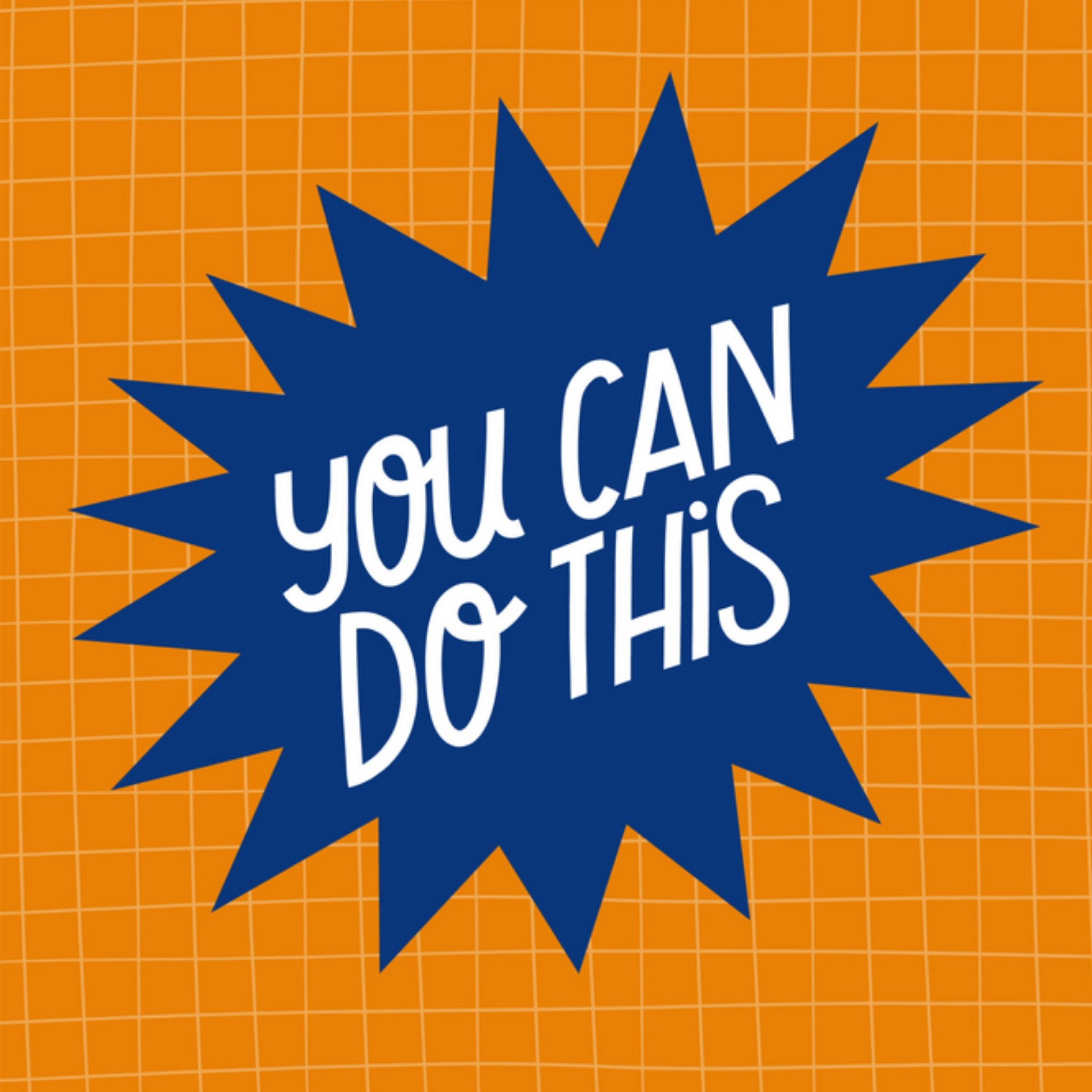 Succes kaart - You can do this