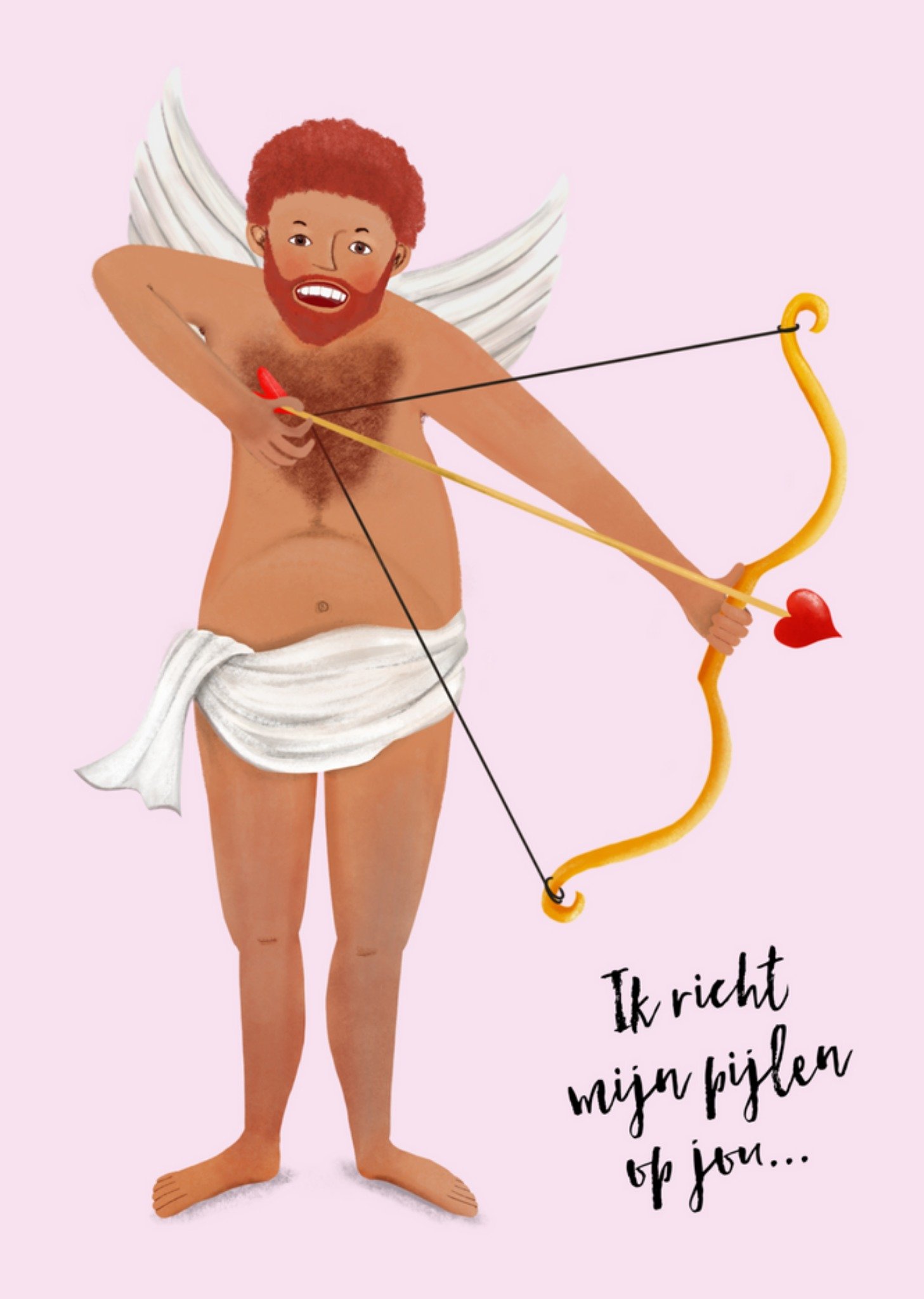 Liefdeskaart - Cupid