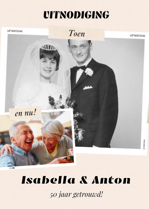 Greetz | Huwelijks jubileum uitnodiging | Illustratie
