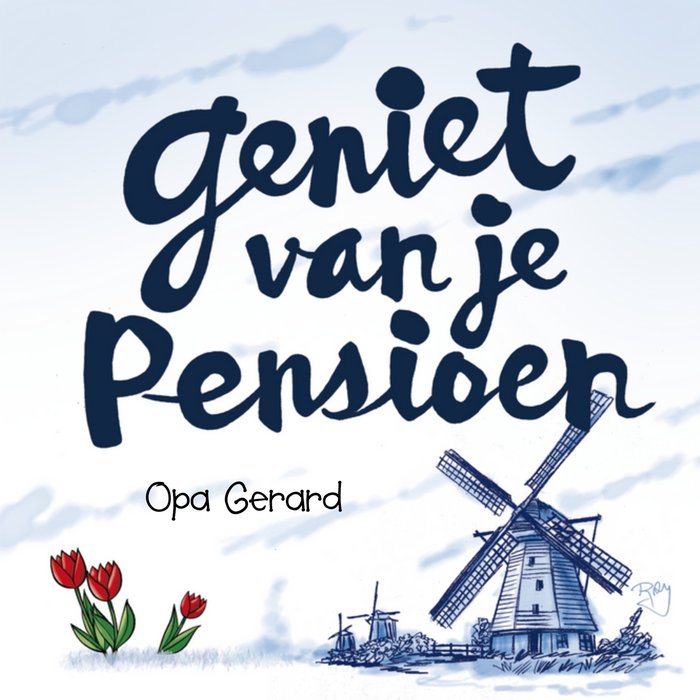 Old Dutch | Pensioenkaart | Opa
