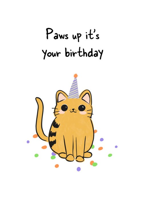 Greetz | Verjaardagskaart | kat