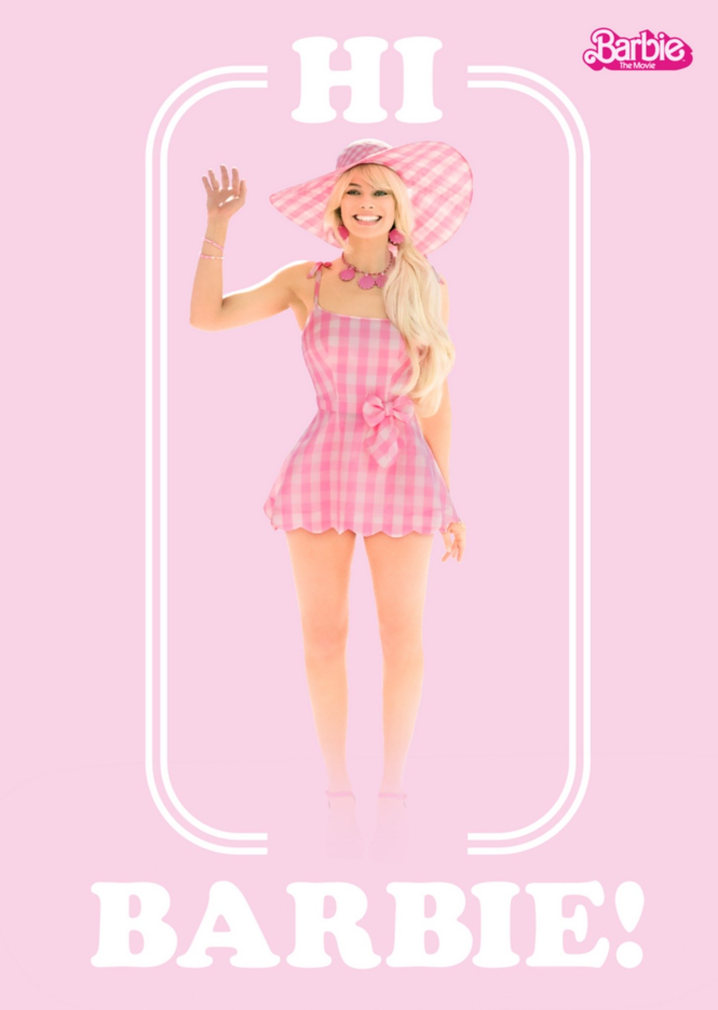 Barbie - Zomaar kaart - Hi Barbie - Doll