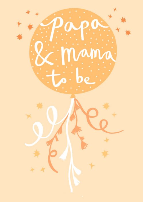 Stella Isaac | Zwangerschapskaart | ballon