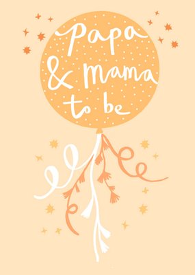 Stella Isaac | Zwangerschapskaart | ballon