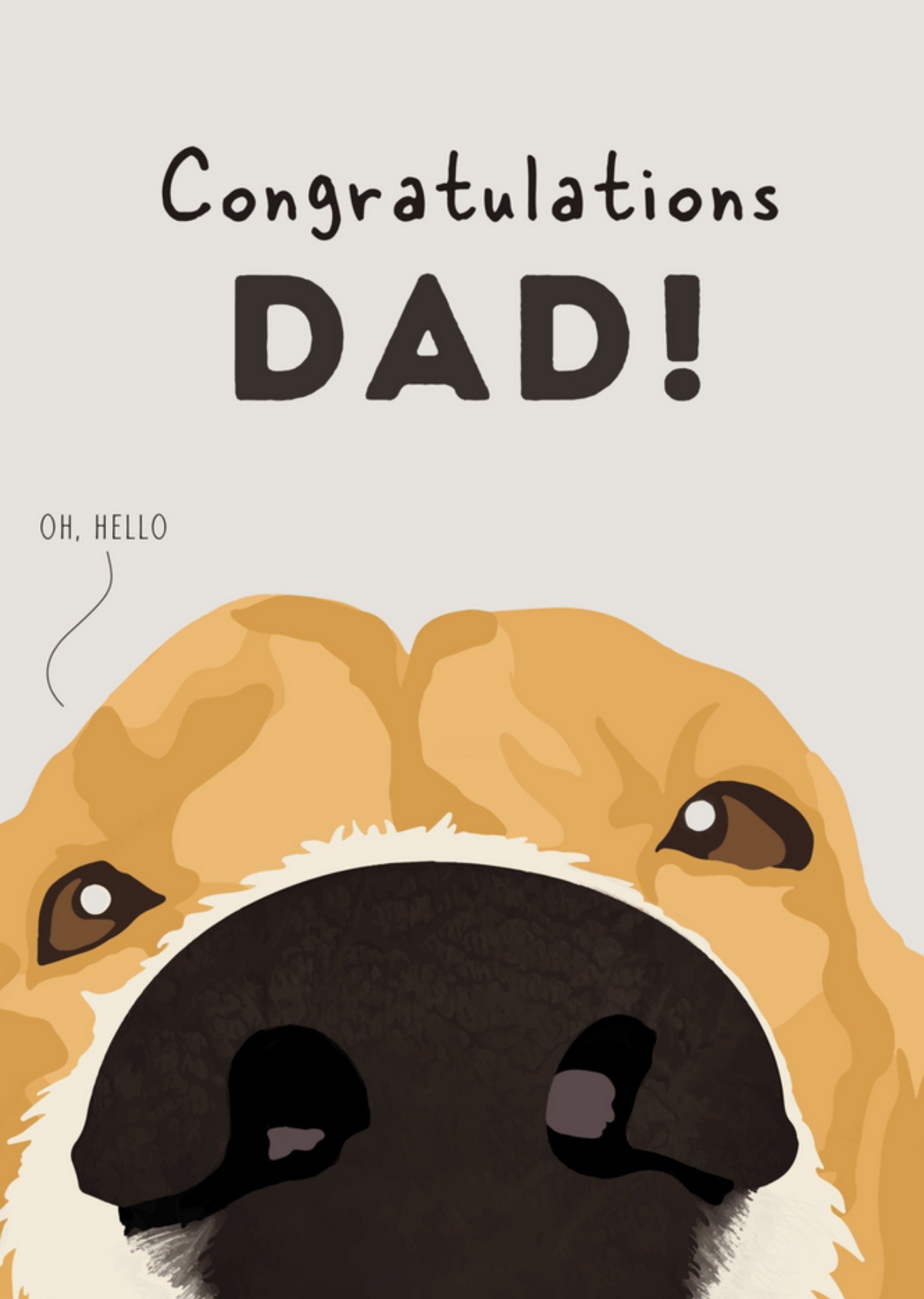 Verjaardagskaart - Greetz - Hond - Illustratie