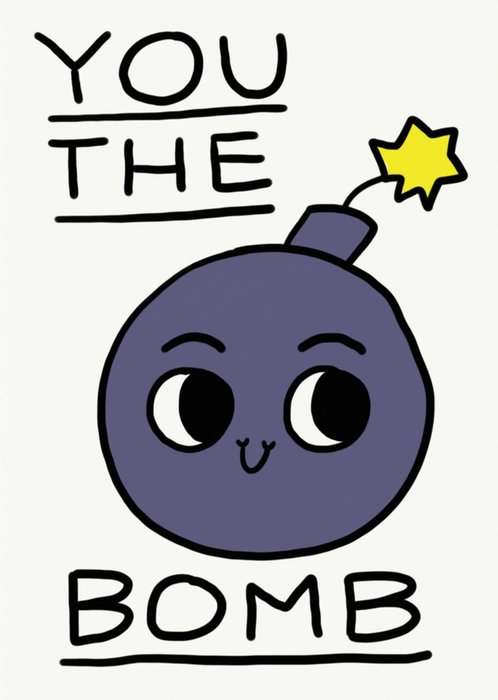 Jolly Awesome | Verjaardagskaart | you the bomb