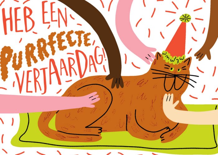 Greetz | Verjaardagskaart | kat