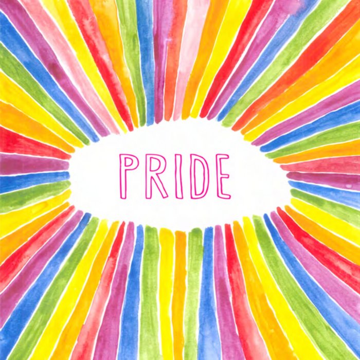 Greetz | Pride kaart | kleurrijk | regenboog