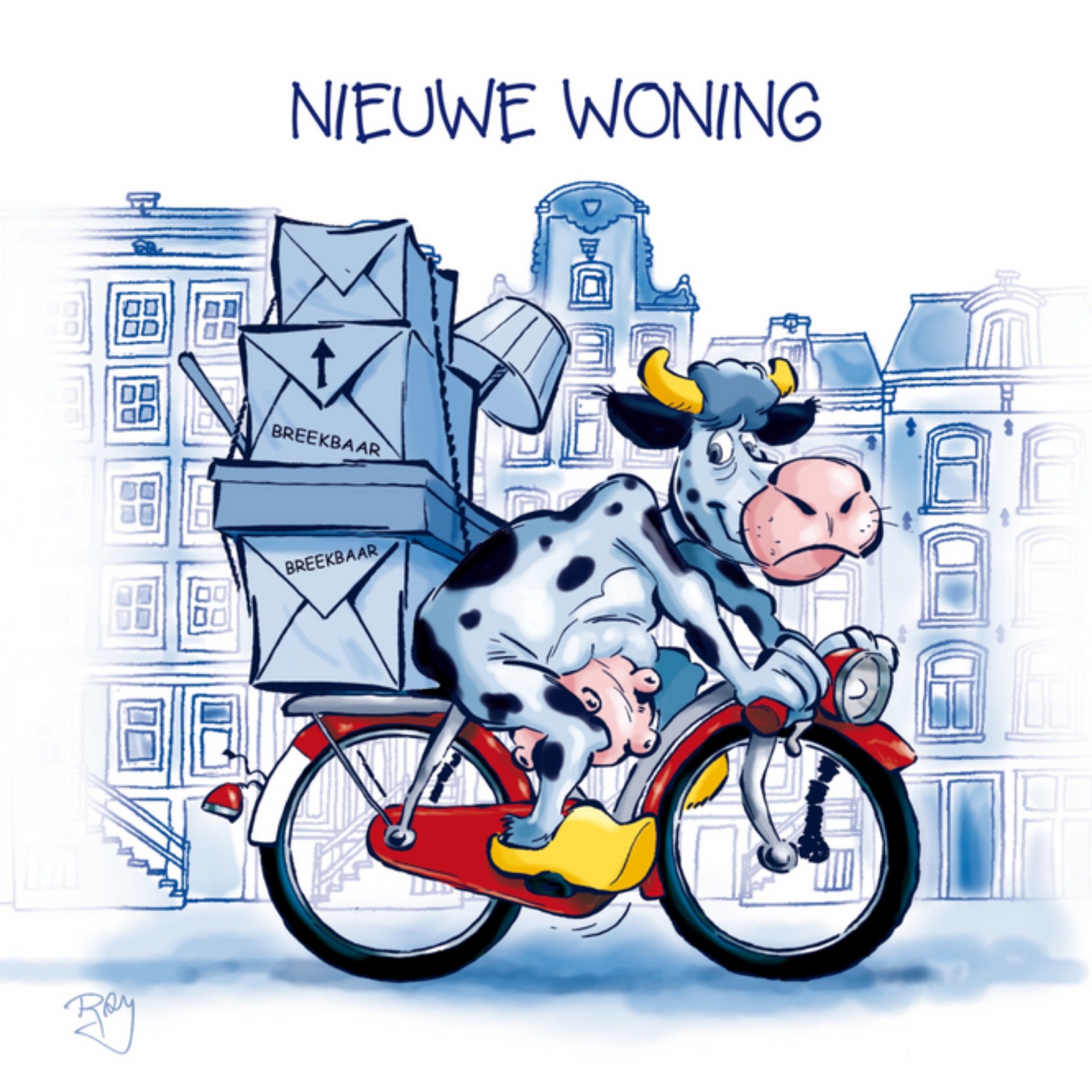 Old Dutch - Nieuwe woning - fiets - verhuizen 17