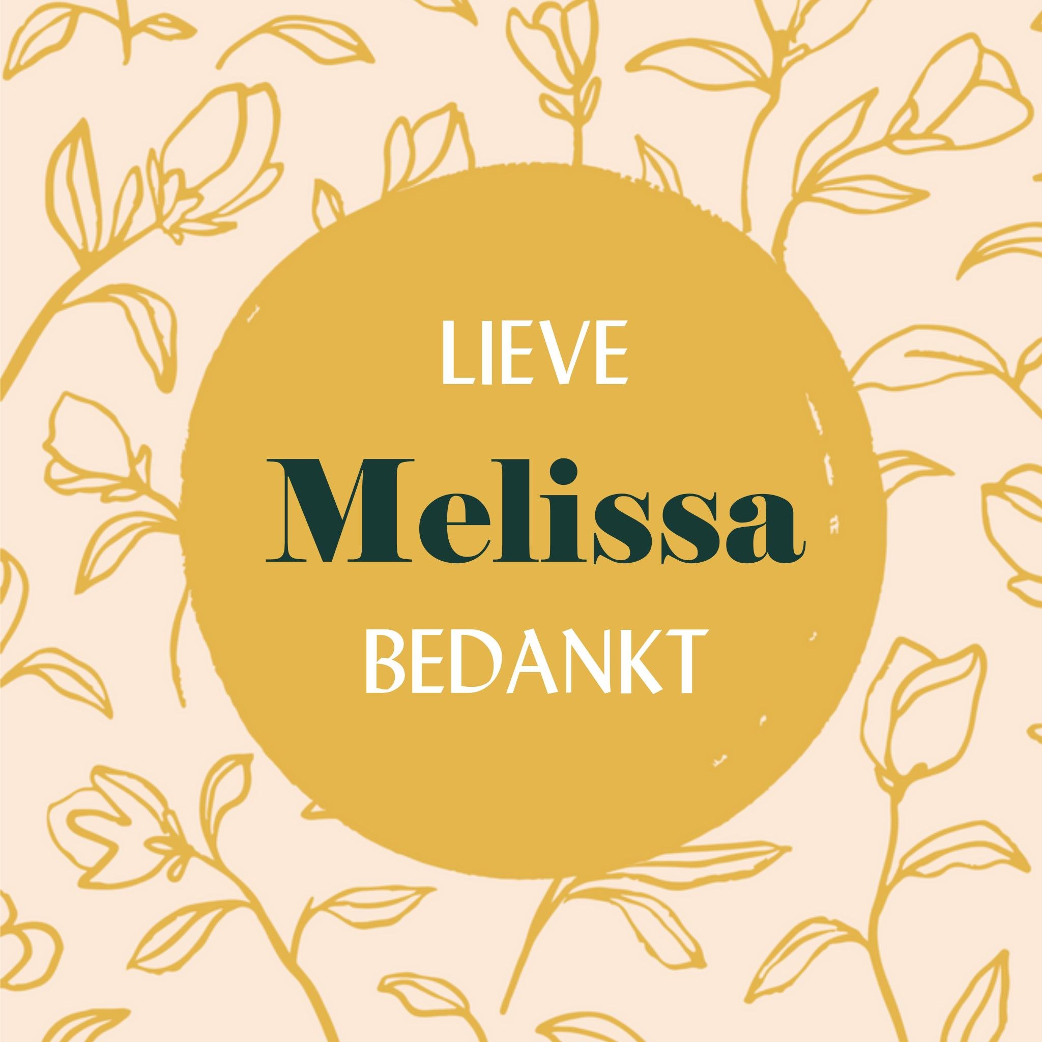 Bedanktkaart - Greetz - Lief