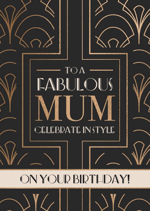 Greetz | Verjaardagskaart | Fabulous mum