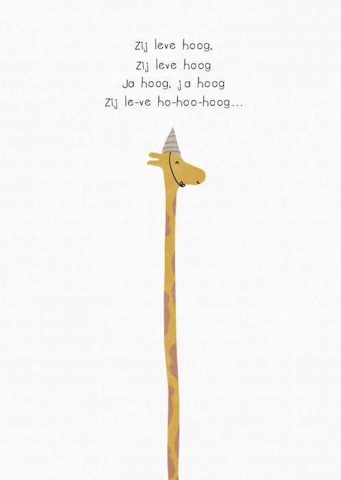 Greetz | Verjaardagskaart | giraf