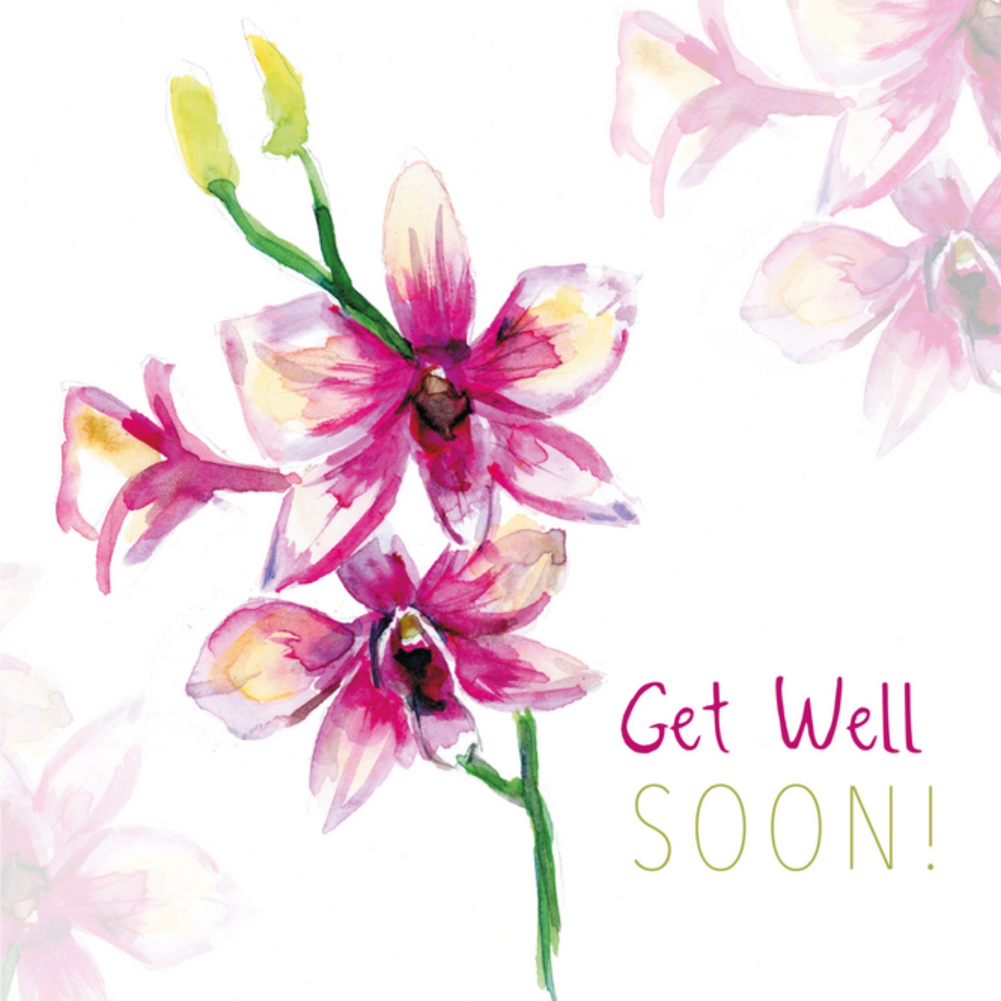 Michelle Dujardin - Beterschapskaart - Get well soon