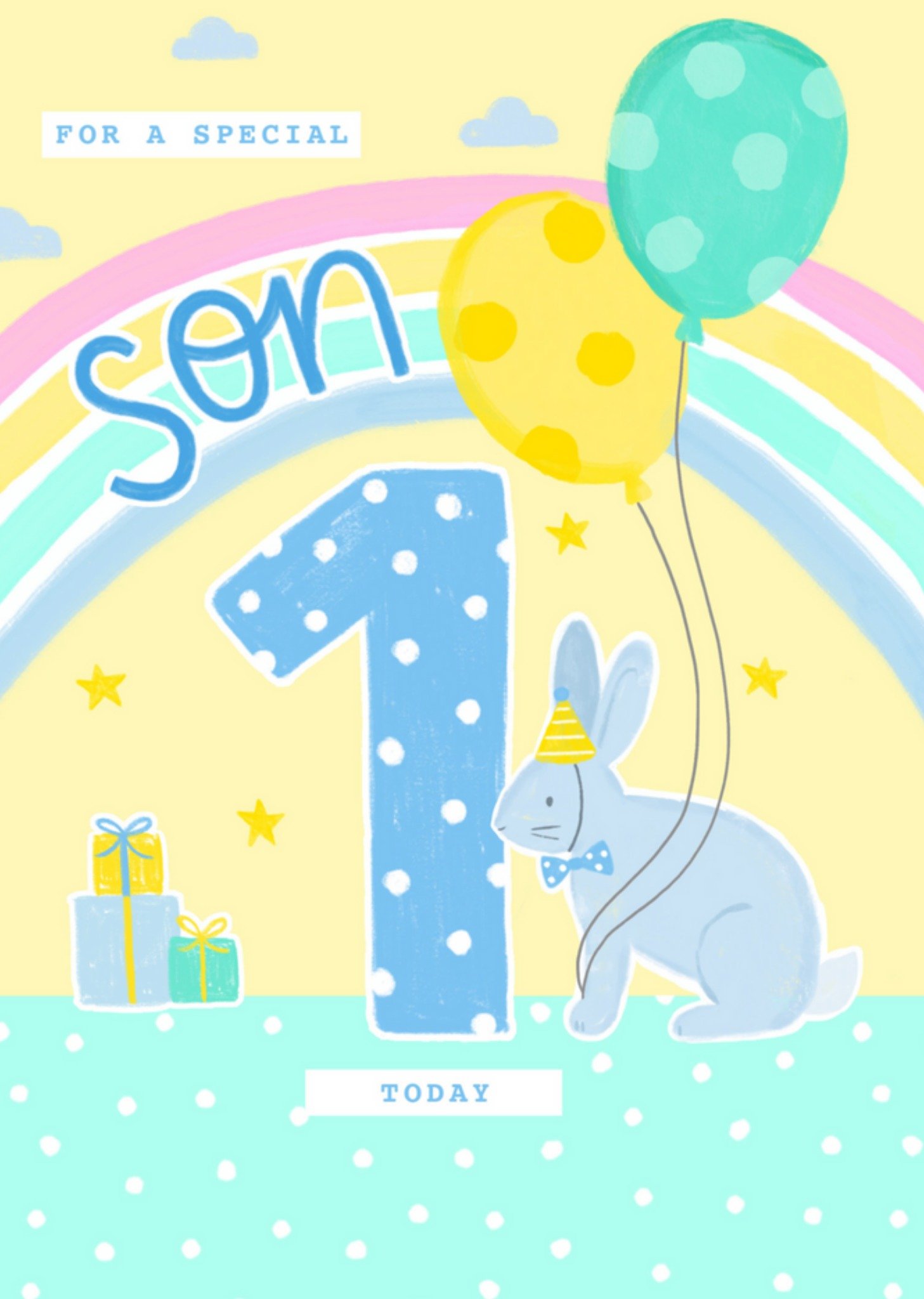 Verjaardagskaart - For a special son