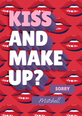 Love Repeat | Sorry kaart | Kiss and make up