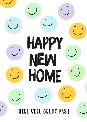 Greetz | Nieuwe woning kaart | met aanpasbare naam