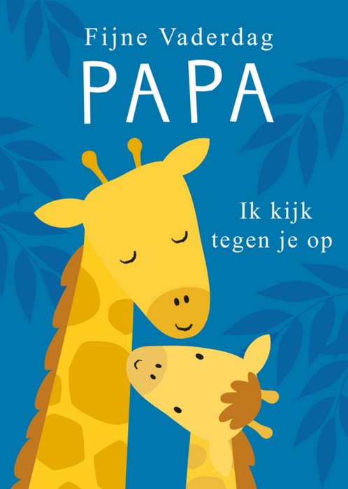 Klara Hawkins | Vaderdagkaart | giraf